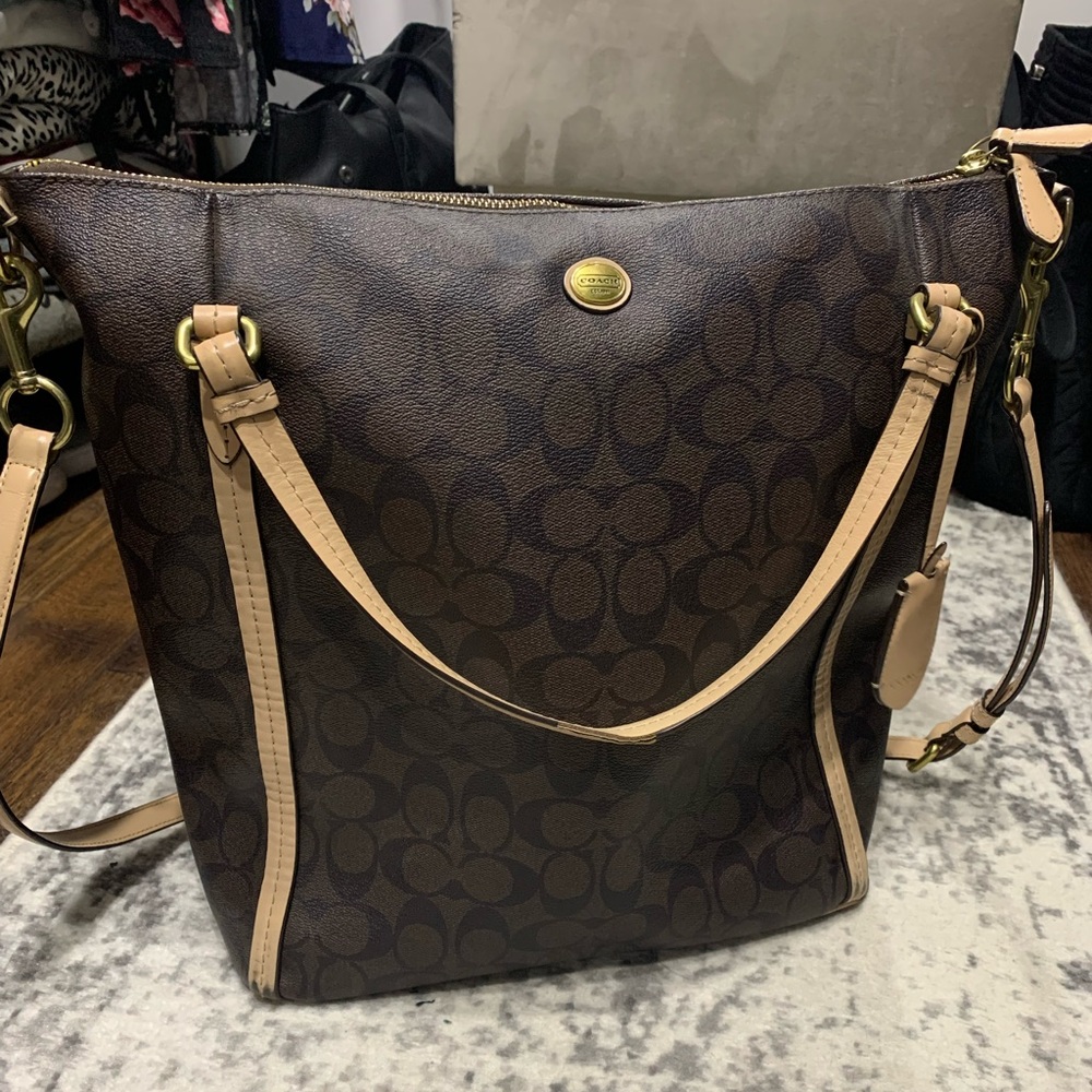 Coach Large Cross Body Tote